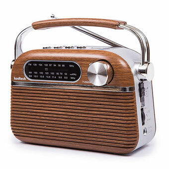 Portable&nbsp;Bluetooth Radio Kooltech Vintage
