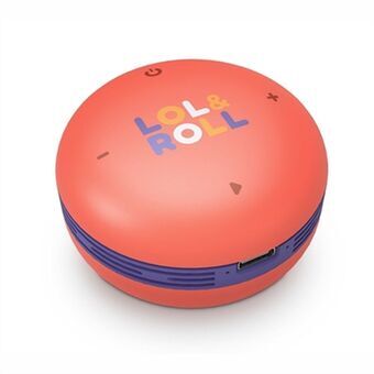 Portable Bluetooth Speakers Energy Sistem Lol&Roll Pop Kids Orange 5 W 500 mAh