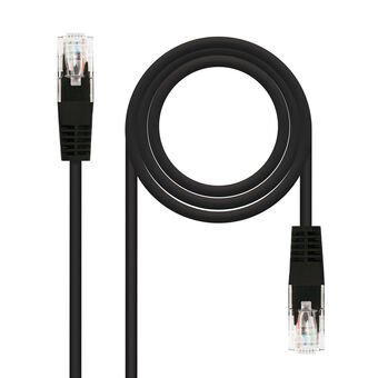 CAT 6 UTP Cable NANOCABLE 10.20.0400-BK Black 50 cm
