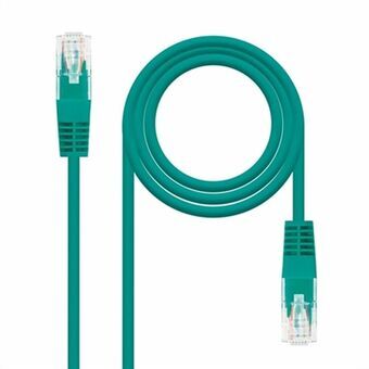 UTP Category 6 Rigid Network Cable NANOCABLE 10.20.0400-L25-GR Green 25 cm