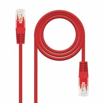 UTP Category 6 Rigid Network Cable NANOCABLE   Red