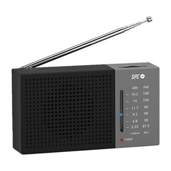 Transistor Radio SPC Internet 4584N JETTY LIT AM/FM LR6 Grey