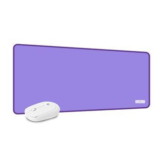 Mouse Mat Subblim XL + WIRELESS MOUSE Purple