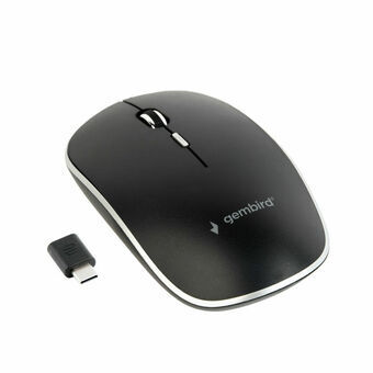 Mouse GEMBIRD MUSW-4BSC-01 1600 dpi Black