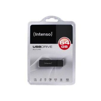 USB and Micro USB Memory Stick INTENSO ALU LINE 64 GB Anthracite 64 GB USB stick