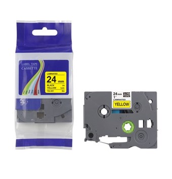 Brother Compatible TZ 231 - Black text White tape 12mm x 8 m