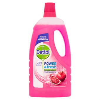 Dettol Complete Clean Anti-Bacterial Spray & Wipe Floor Cleaner - Green Apple Fragrance - 1 l