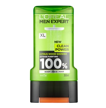 L\'Oreal Men Expert Clean Power Citrus Shower Gel - 300 ml