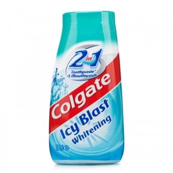 Colgate 2 in 1 icy blast whitening toothpaste - 100 ml