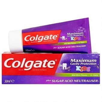 Colgate Kids Maximum Protection Toothpaste - 3+ Years - 50 ml