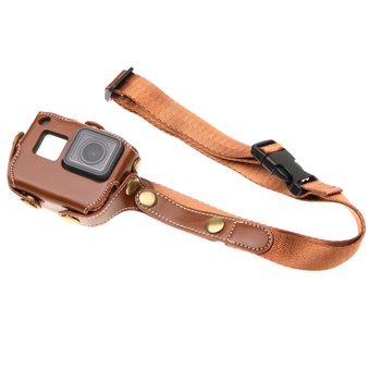 Classy Case with neck strap for GoPro HERO6 / 5 - Coffee