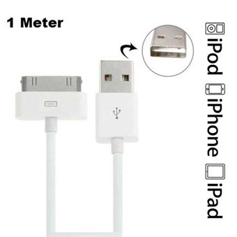 Double sided iPhone / iPad / iPod data cable 1 meter