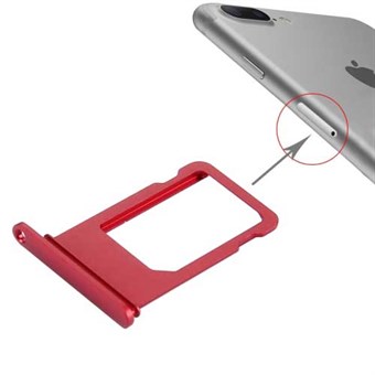 Sim card holder iPhone 7 Plus - Red
