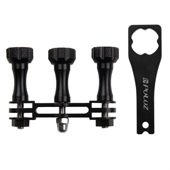 PULUZ® Connection Mount with Screws & Wrench for GoPro