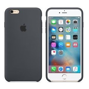 iPhone 6 / iPhone 6S Silicone Case - Charcoal Gray