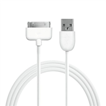 Data Cable iPod / iPhone / iPad White - From Puro