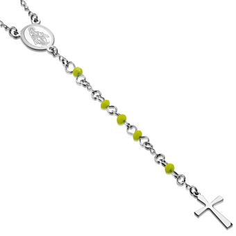 Rosary Necklace - Rosary Silver