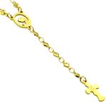 Rosary Necklace - Rosary Gold