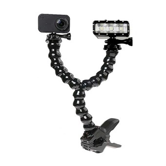 Dual Flex Mount with Clamp for GoPro Hero