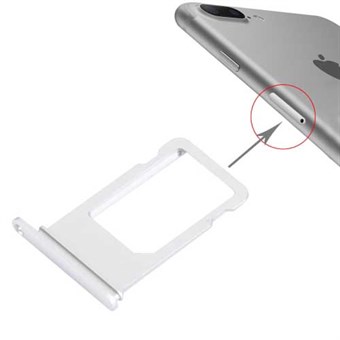 Sim card holder iPhone 7 Plus - Silver