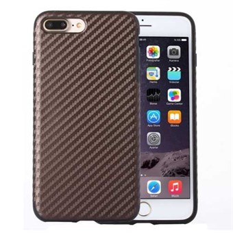 Line Art Cover for iPhone 7 Plus / iPhone 8 Plus - Brown