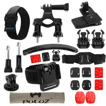 PULUZ Accessories 24 in 1 Bike Combo Kit