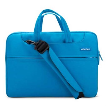 POFOKO Portable Shoulder Bag for 15.4 "- Blue