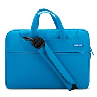 POFOKO Portable Shoulder Bag for 15.4 "- Blue