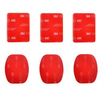 Puluz® 3 Flat + 3 Built Mounts