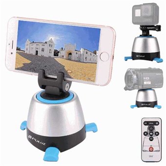 PULUZ® Electronic 360 ° Panorama Tripod Head with Remote for GoPro / Smartphone / Camera