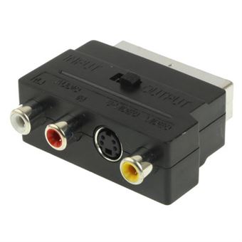 RGB Scart Male to S Video / 3 RCA Audio Adapter