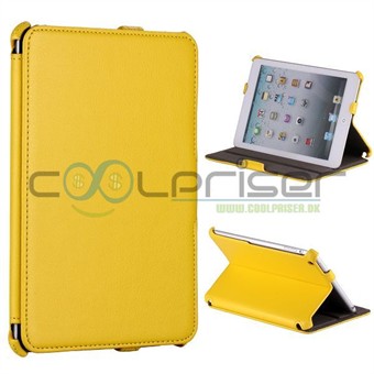 Leather iPad Mini Case (Yellow)