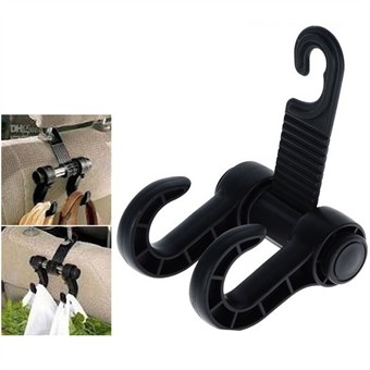 Practical headrest luggage holder