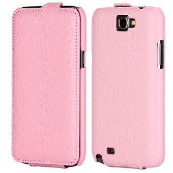 Flip Leather Case for Note 2 (Pink)