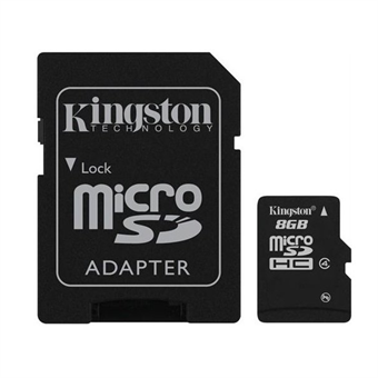 Kingston 8gb microsdhc class 4