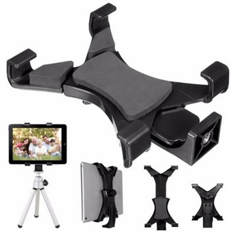 Tablet / iPad tripod holder with screw mount
