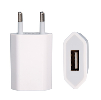 Smartphone / iPhone Charger - White