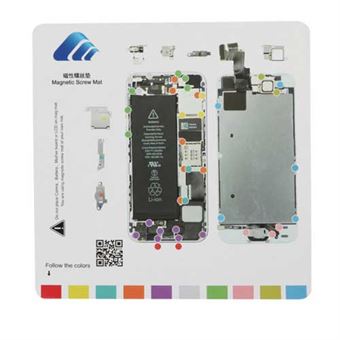 Magnetic Screw Mat 20 x 20 cm iPhone 5S