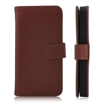 Simple Wallet Case iPhone 5 (Brown)