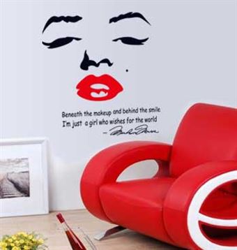 Wall Stickers - Marilyn Monroe