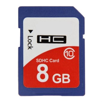 SDHC Memory Card - 8GB