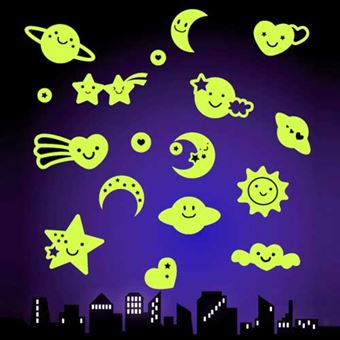 Luminous planets for the room