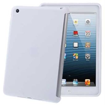 Silicone Back Cover for Smartcover iPad Mini 1/2/3 (White)