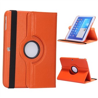 PRICE WAR - Cheapest Rotating Leather Case - Galaxy Tab 3 10.1 (Orange)