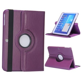 PRICE WAR - Cheapest Rotating Leather Case - Galaxy Tab 3 10.1 (Purple)