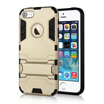 Cave hard plastic and TPU cover for iPhone 5 / 5S - Gold