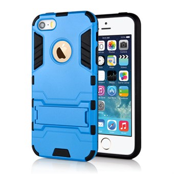 Cave Hard Plastic and TPU Cover for iPhone 5 / 5S - Blue