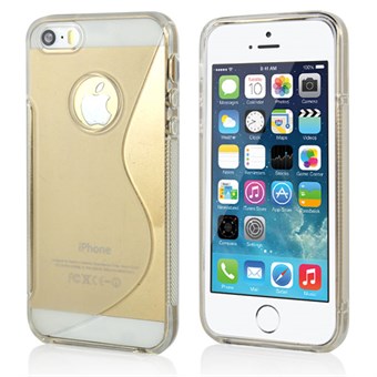 S-Line Silicone Cover for iPhone 5 / 5S / SE - Transparent White
