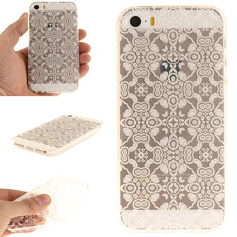 Modern art silicone cover for iPhone 5 / 5S / SE - Grill Ornament