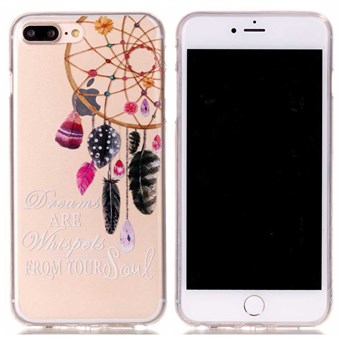 Designer motif silicone cover for iPhone 7 Plus / iPhone 8 Plus - Windbell